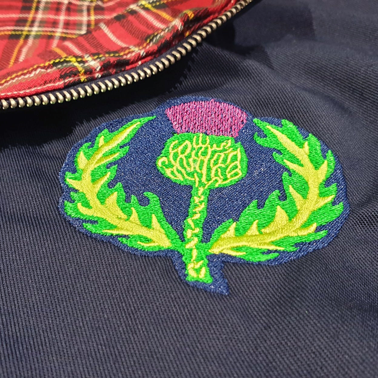 Scotland Rugby Tartan Jacket Mens