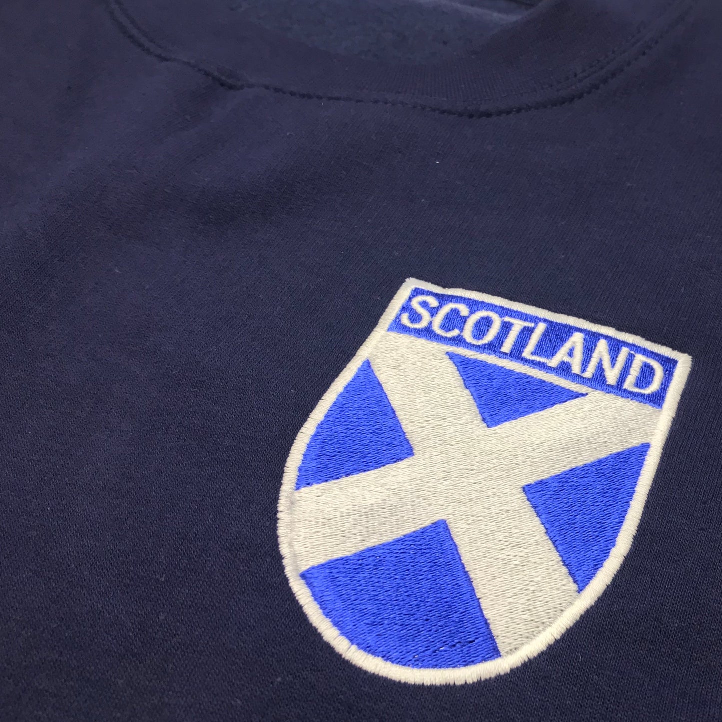 Scotland Sweatshirt Embroidered Shield
