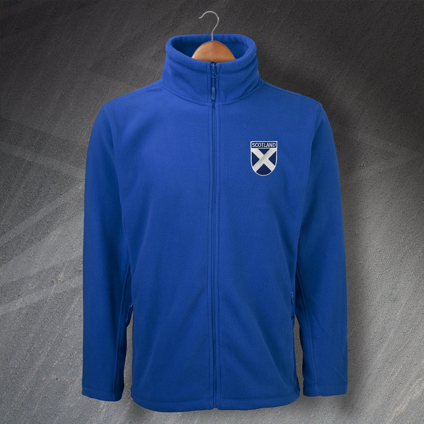 Scotland Embroidered Fleece