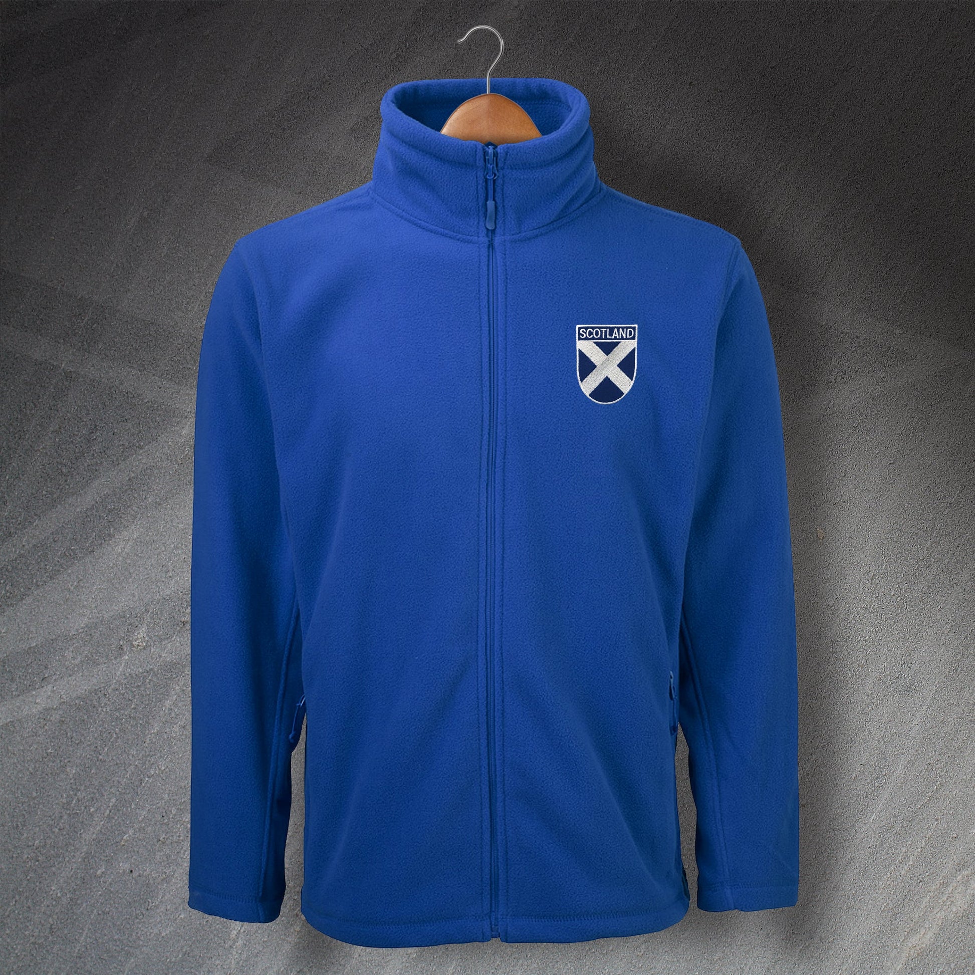 Scotland Embroidered Fleece