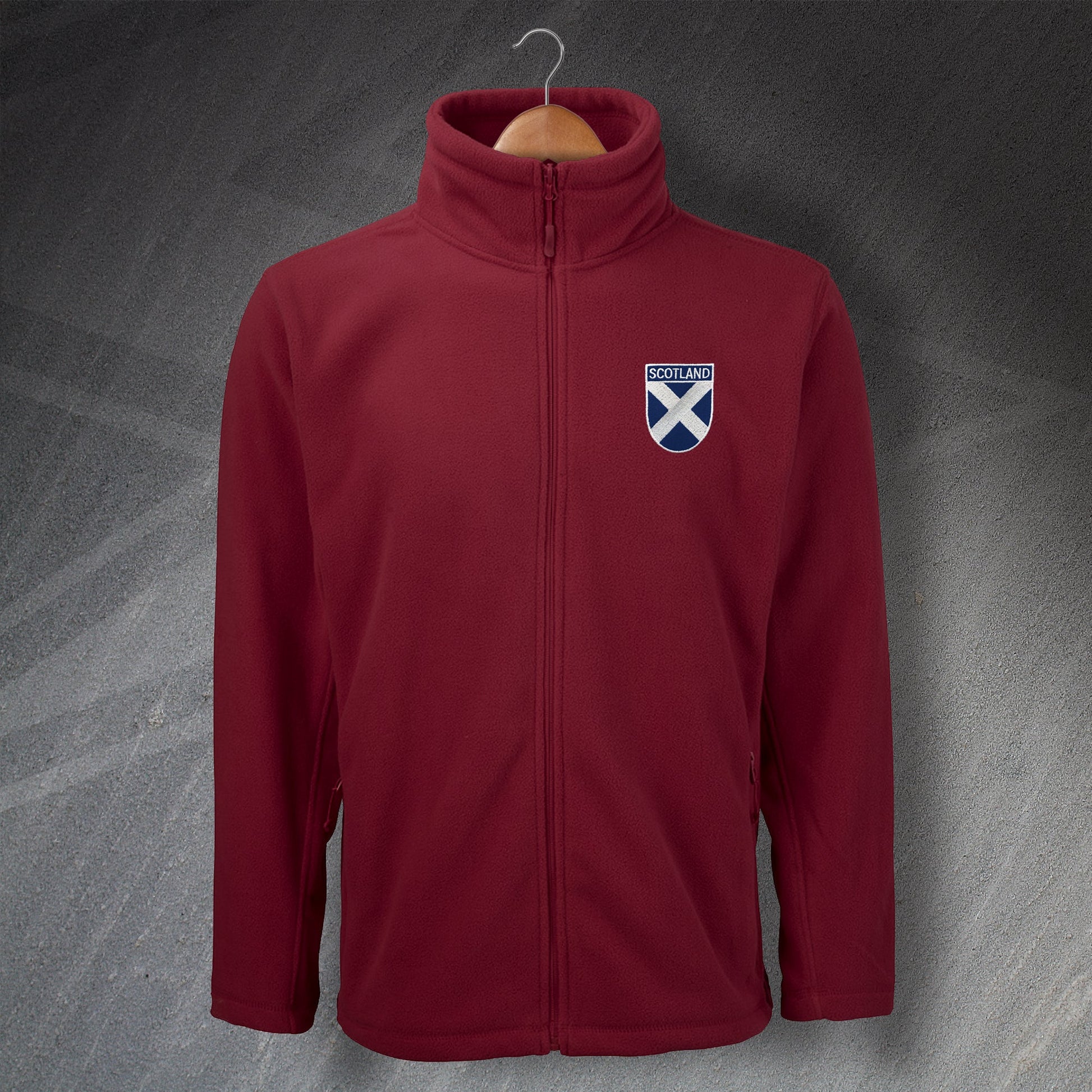 Scotland Embroidered Fleece