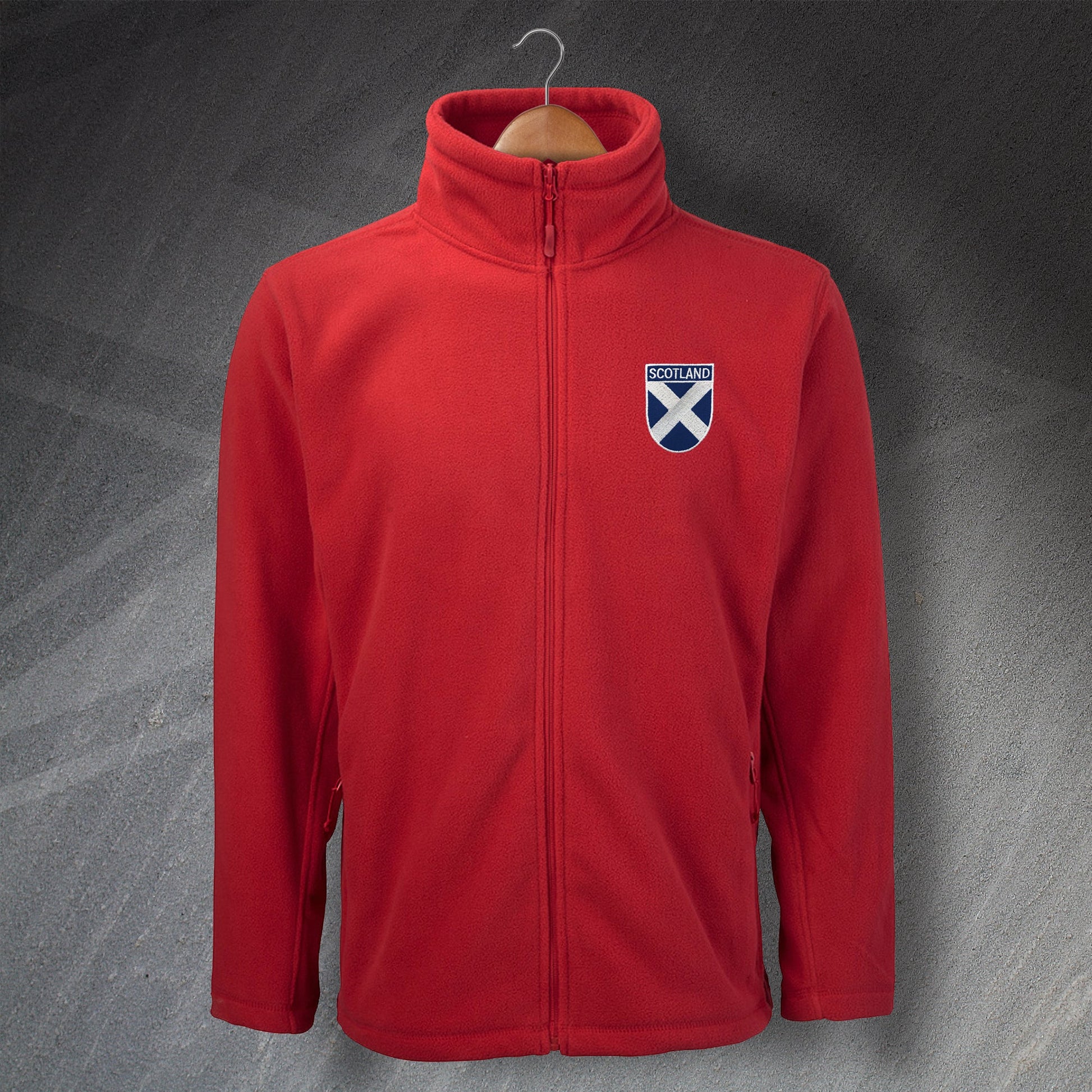 Scotland Embroidered Fleece