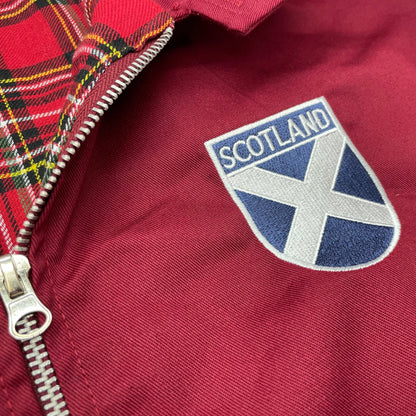 Flag of Scotland Shield Harrington Jacket