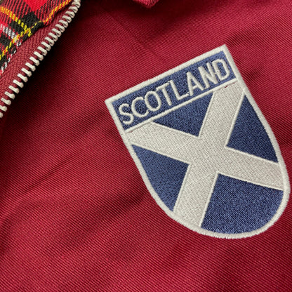 Flag of Scotland Shield Harrington Jacket