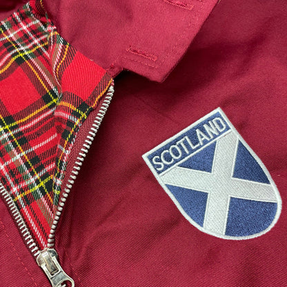 Flag of Scotland Shield Harrington Jacket