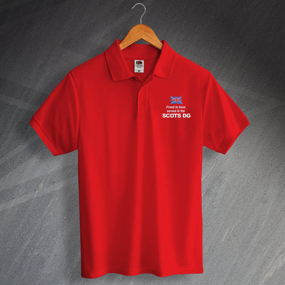SCOTS DG Embroidered Polo Shirt