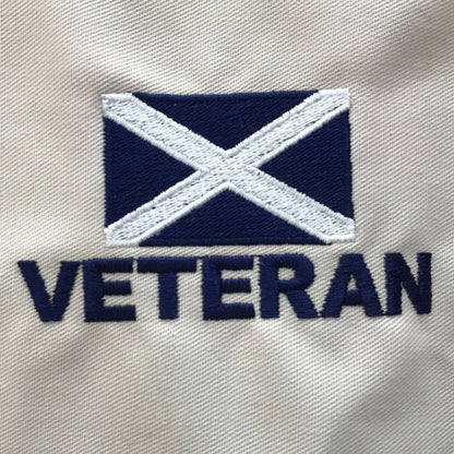 Scotland Veteran Embroidered Badge