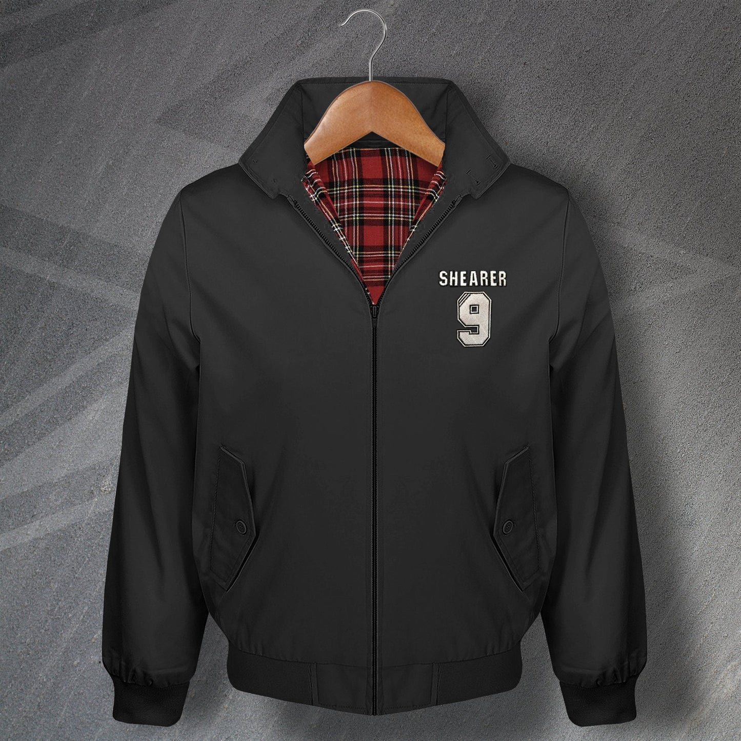 Personalised Football Harrington Jacket