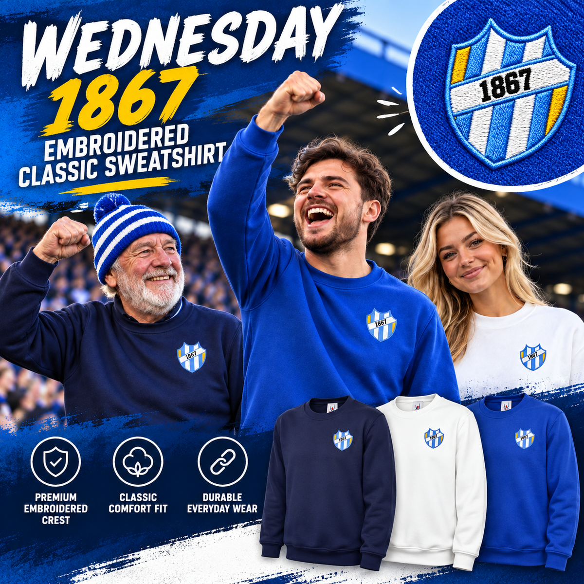 Sheffield Wednesday 1867 Sweatshirt