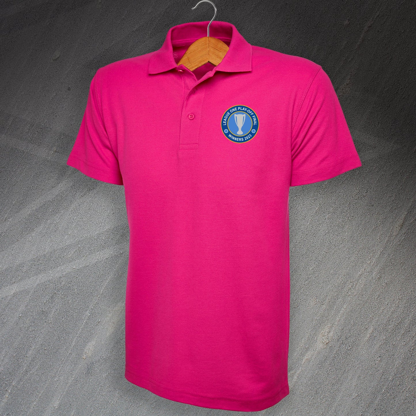 League One Play-off Final Winners 2023 Embroidered Polo Shirt