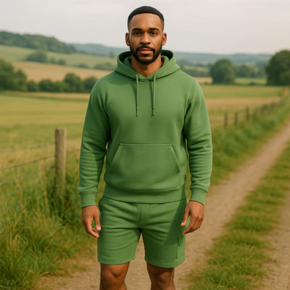 Mens Short & Hoodie Co-ord Set