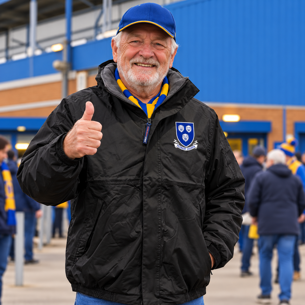 Shrewsbury Town Waterproof Jacket