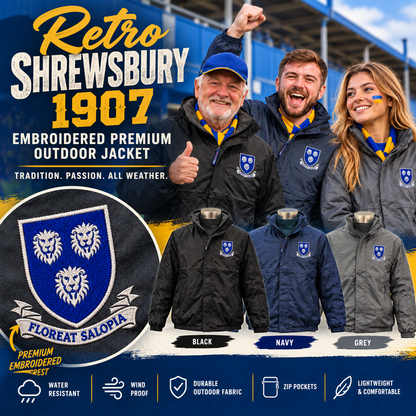 Shrewsbury Town Waterproof Jacket