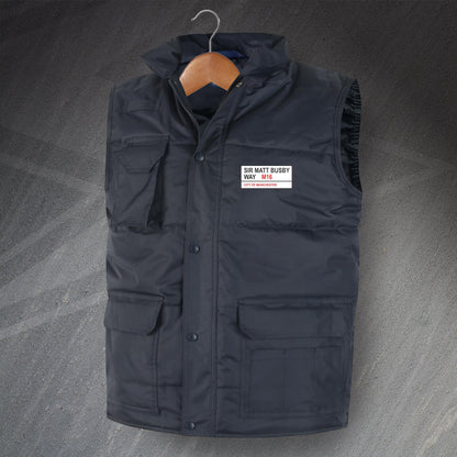 Sir Matt Busby Way M16 Super Pro Bodywarmer