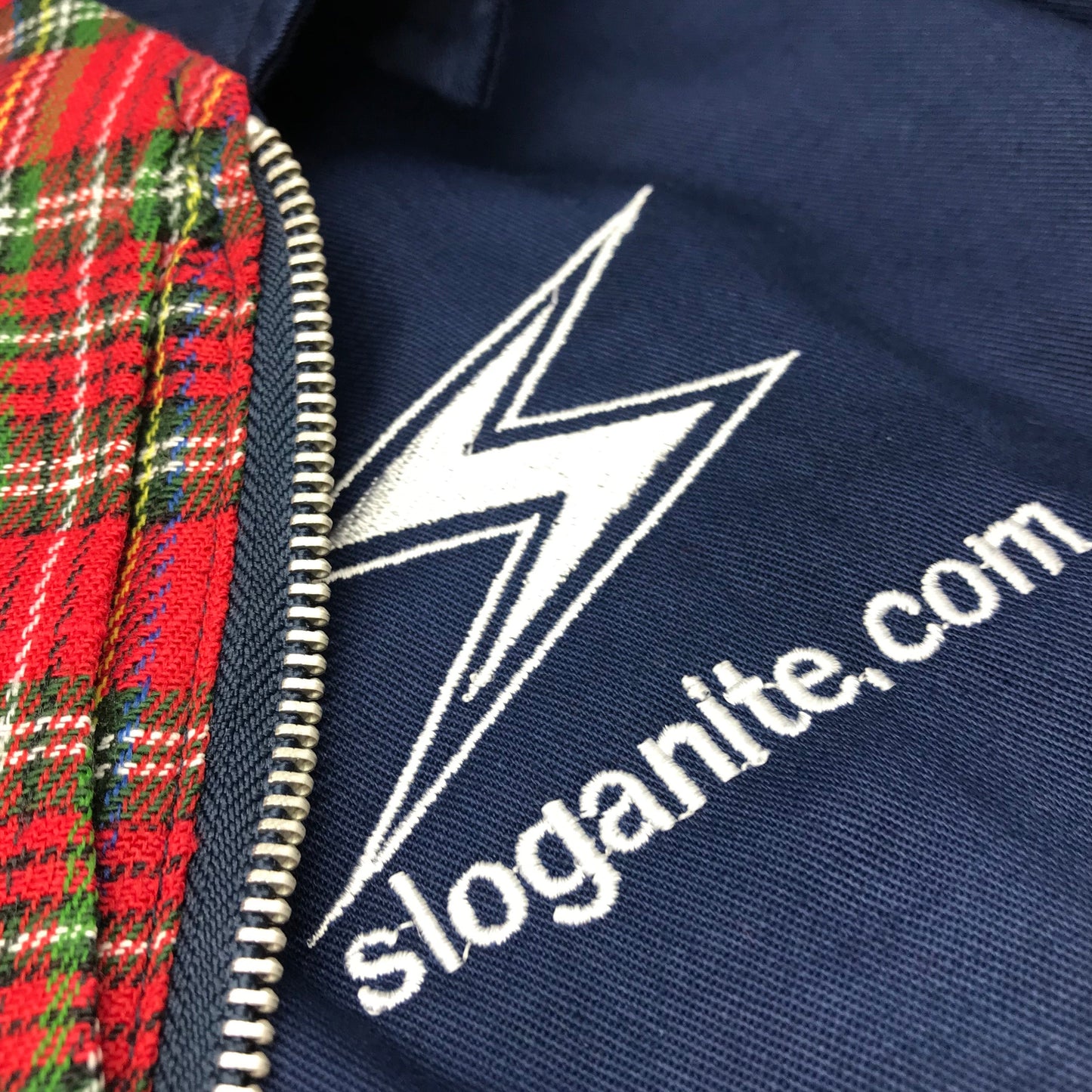 Embroidered Harrington Jacket