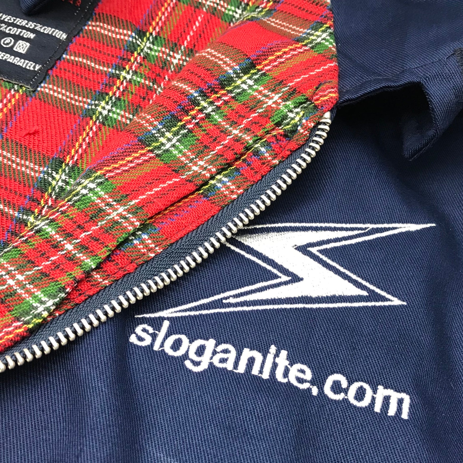 Embroidered Harrington Jacket