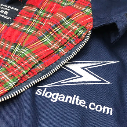 Embroidered Harrington Jacket