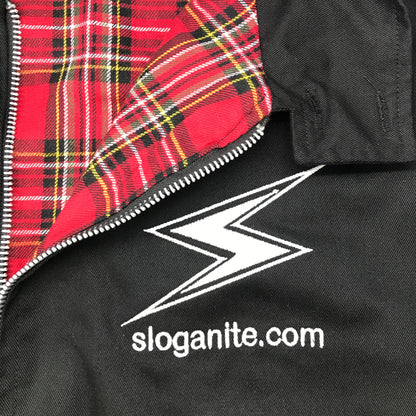 Embroidered Harrington Jacket