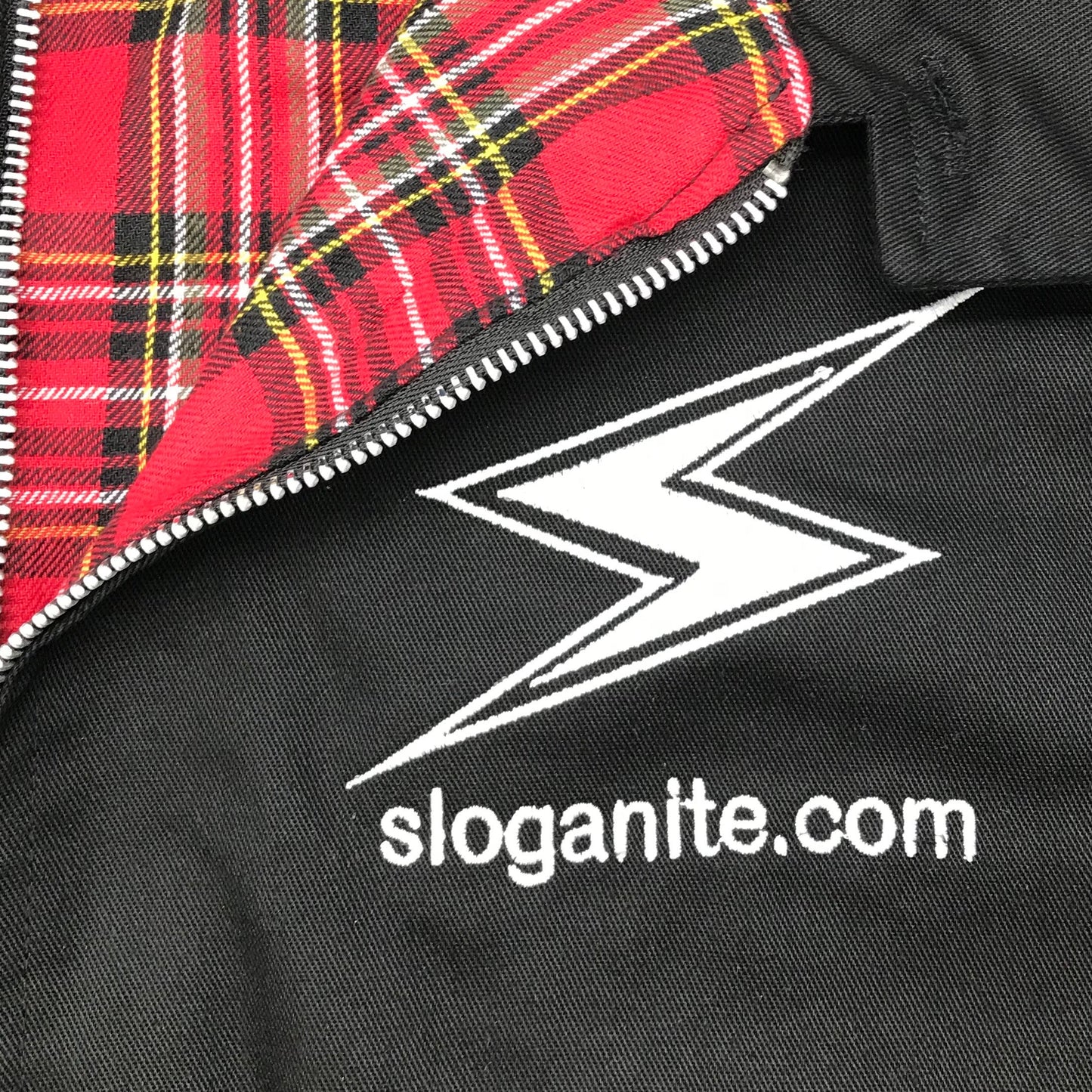 Embroidered Harrington Jacket