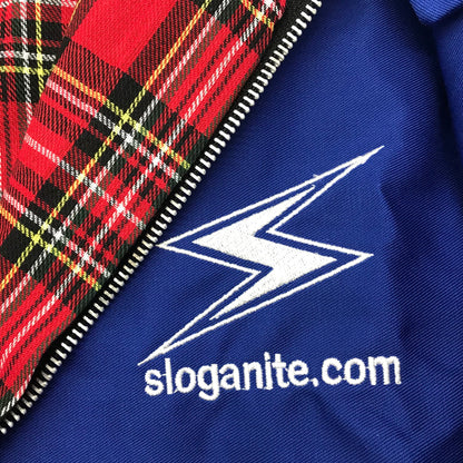 Embroidered Harrington Jacket