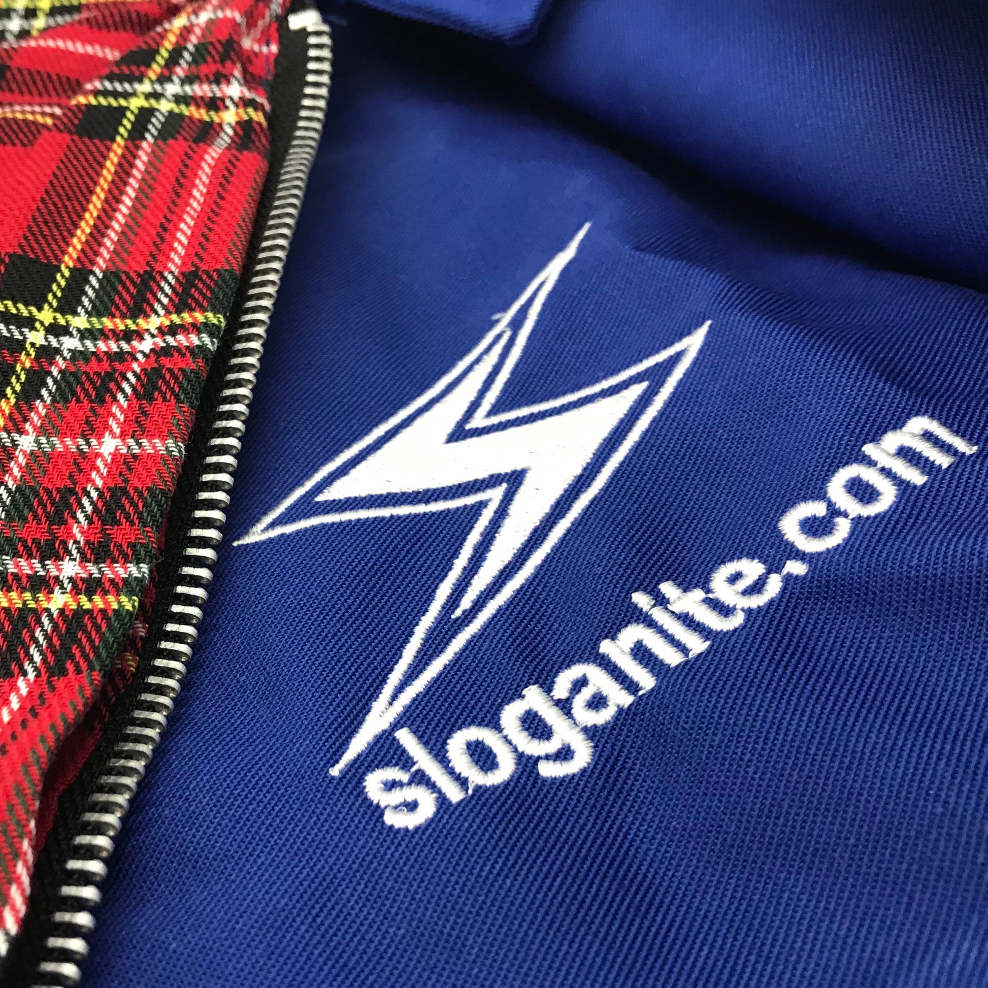 Embroidered Harrington Jacket