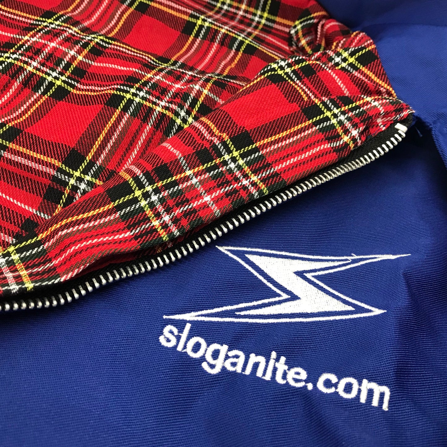 Embroidered Harrington Jacket