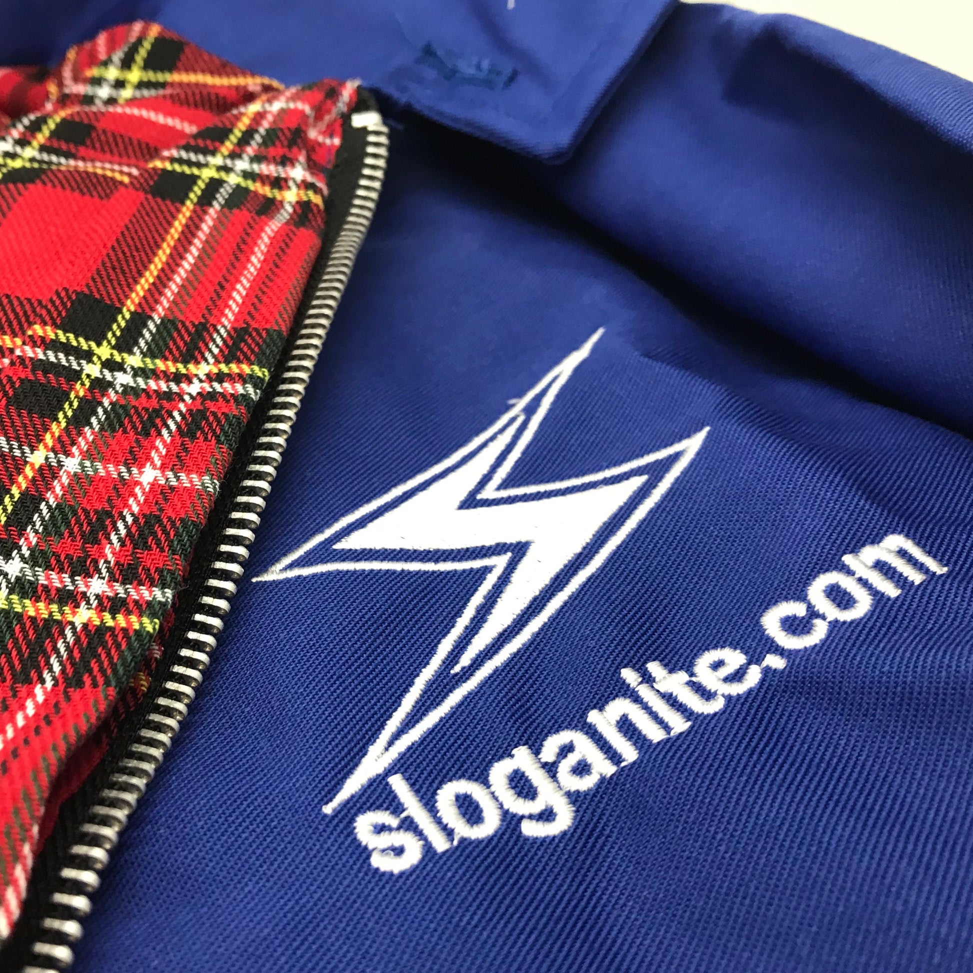 Embroidered Harrington Jacket