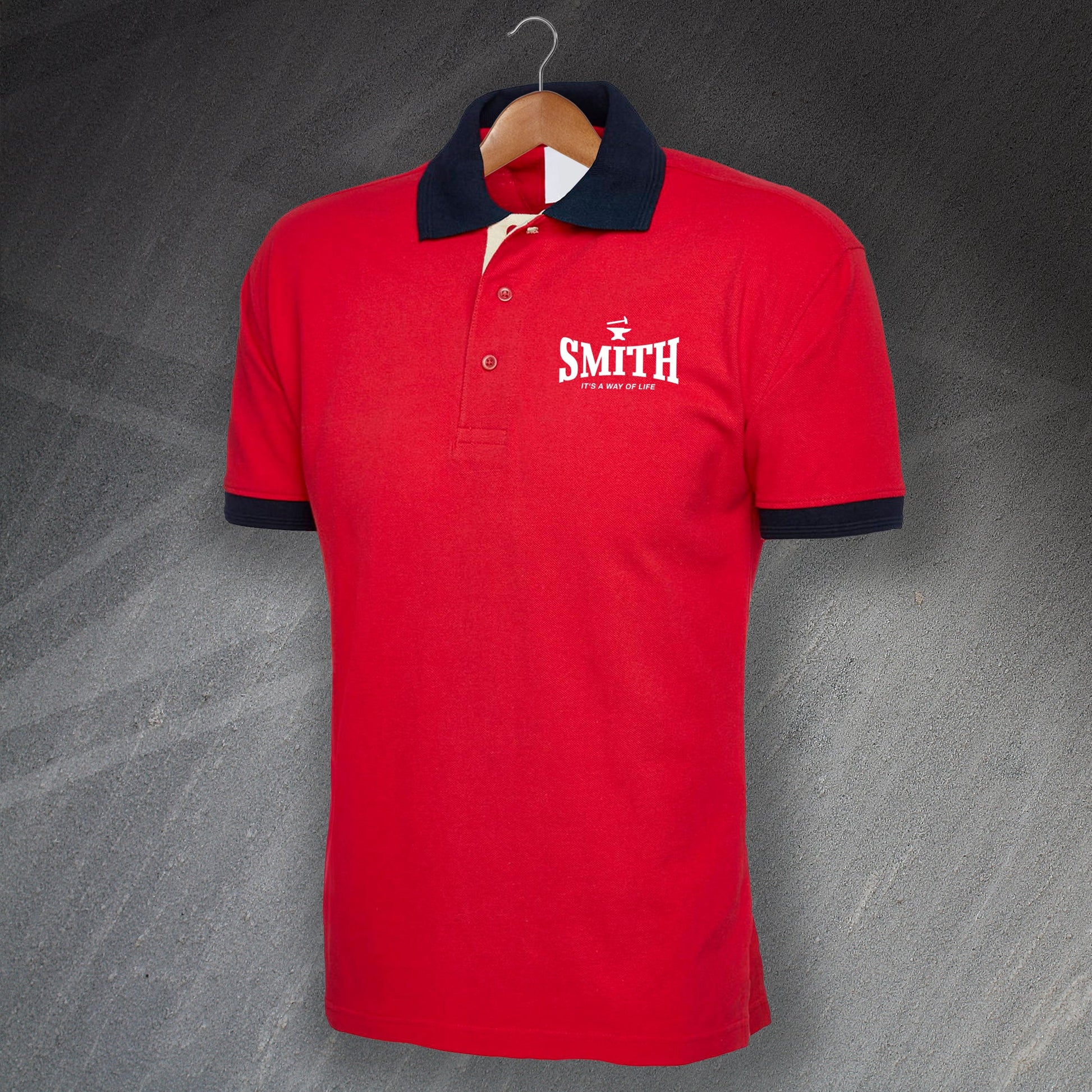 Smith Surname Polo Shirt