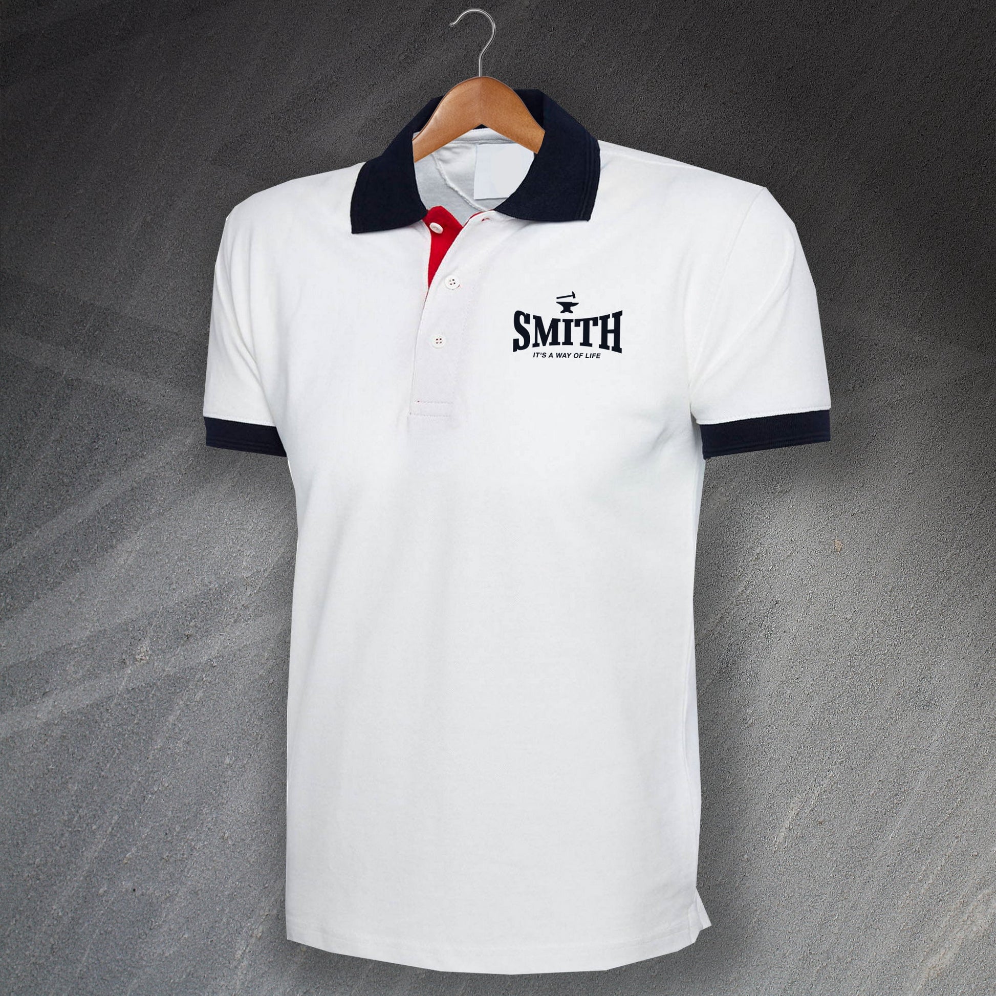 Smith Surname Polo Shirt
