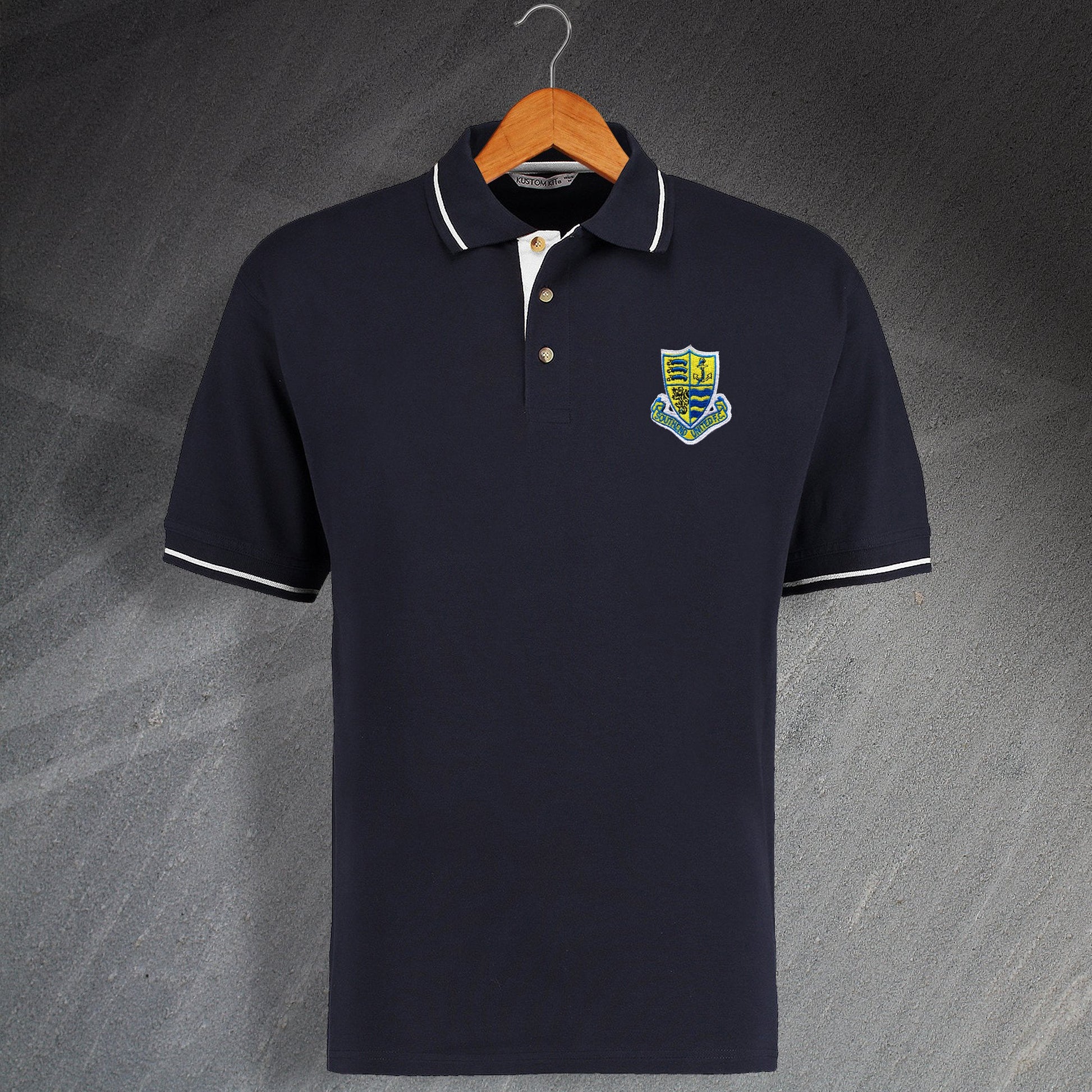 Retro Southend Football Polo Shirt