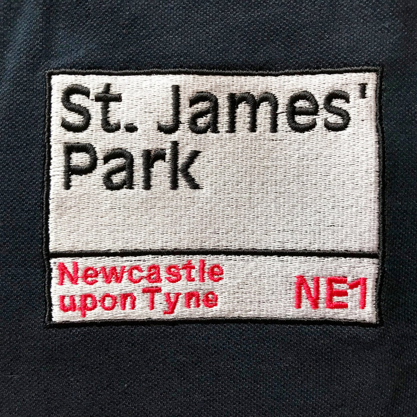 St James' Park Embroidered Badge