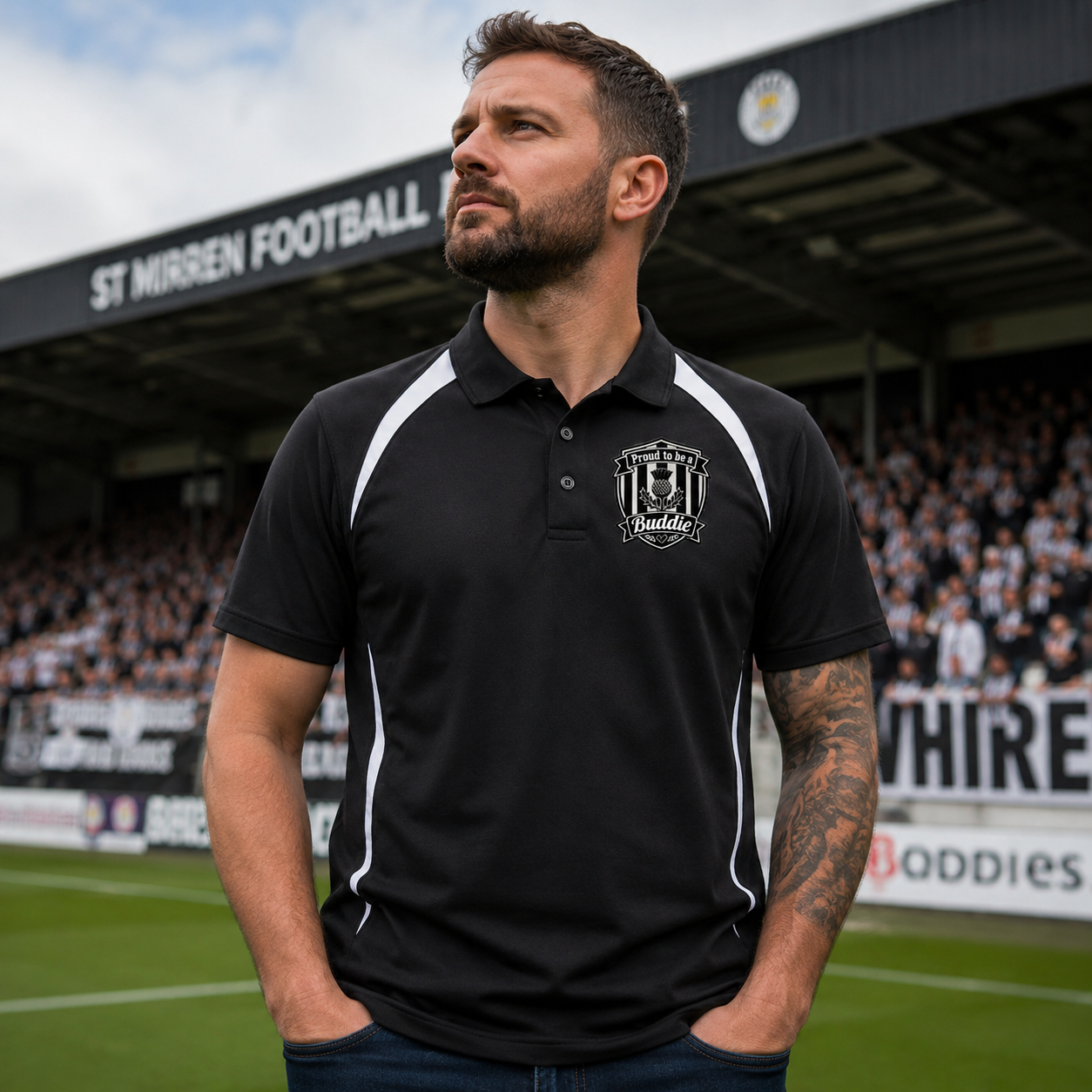 St Mirren Buddies Polo Shirt