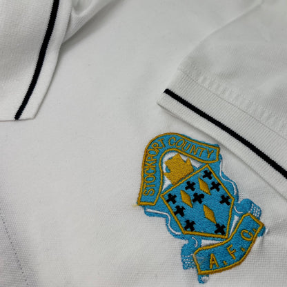 Retro Stockport Football Polo Shirt
