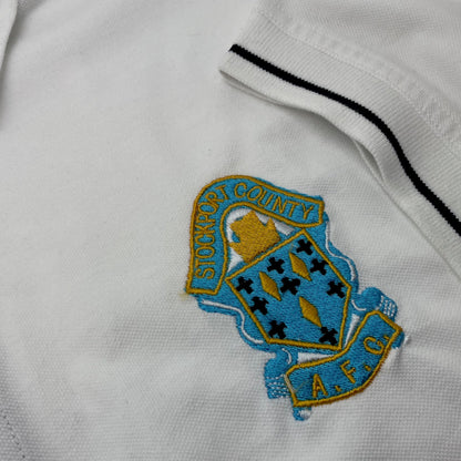 Retro Stockport Football Polo Shirt