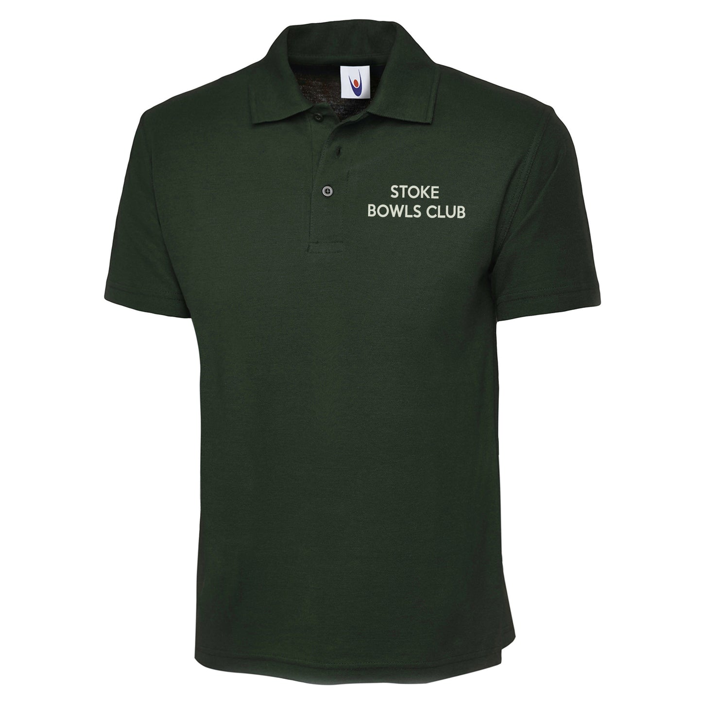 Personalised Bowls Club Embroidered Classic Polo Shirt