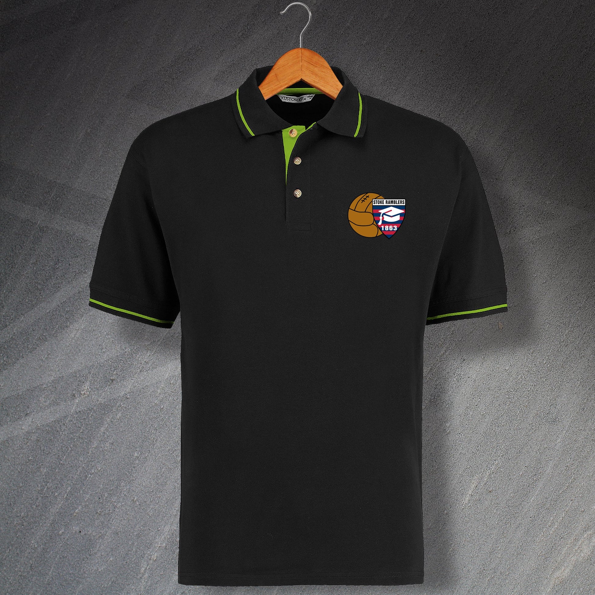 Stoke Ramblers Football Polo Shirt