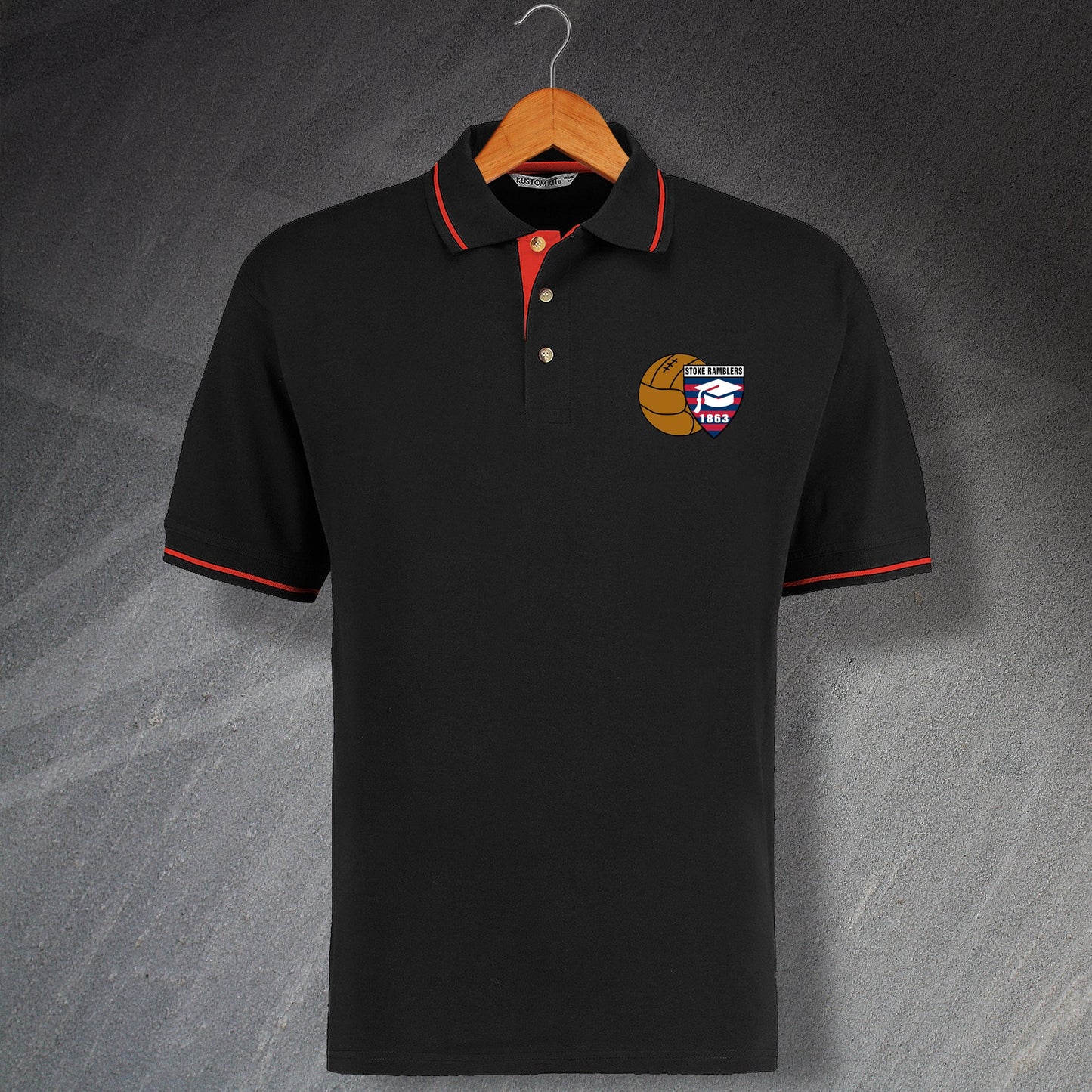 Stoke Ramblers Football Polo Shirt