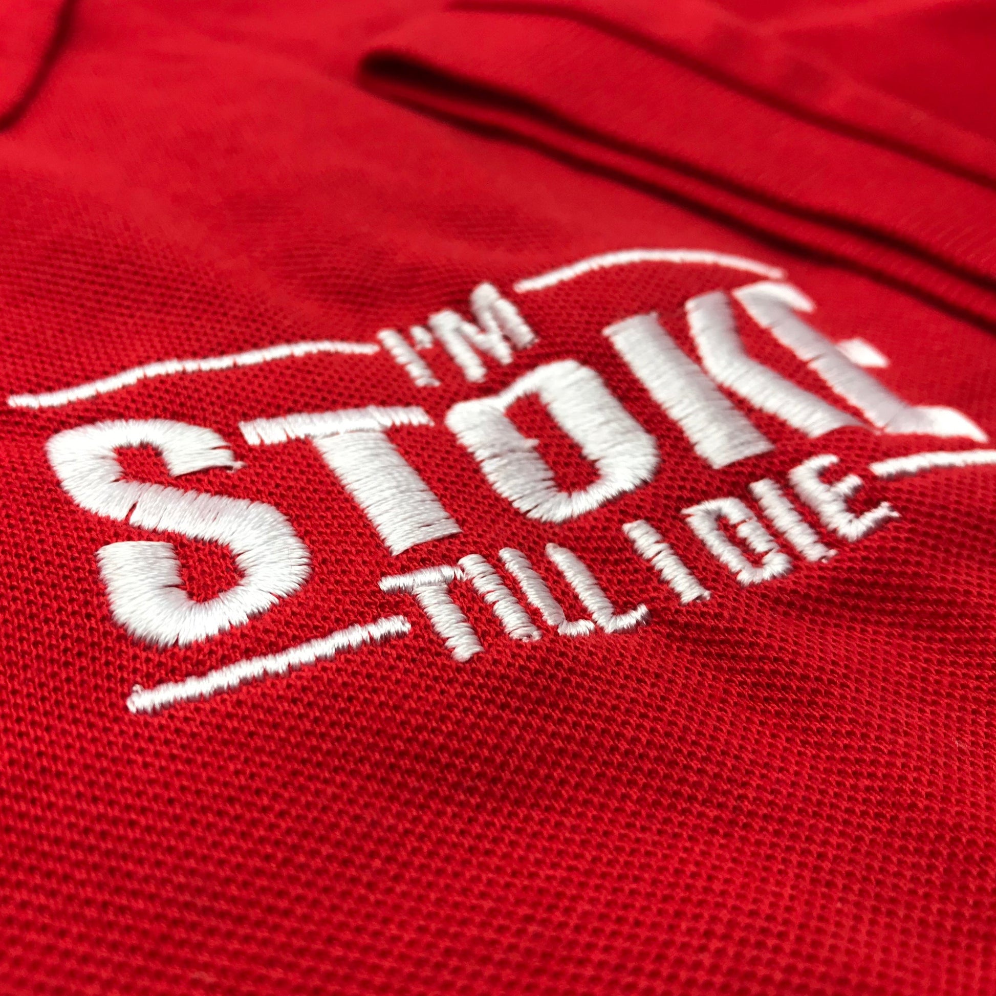 Embroidered Stoke Polo Shirt