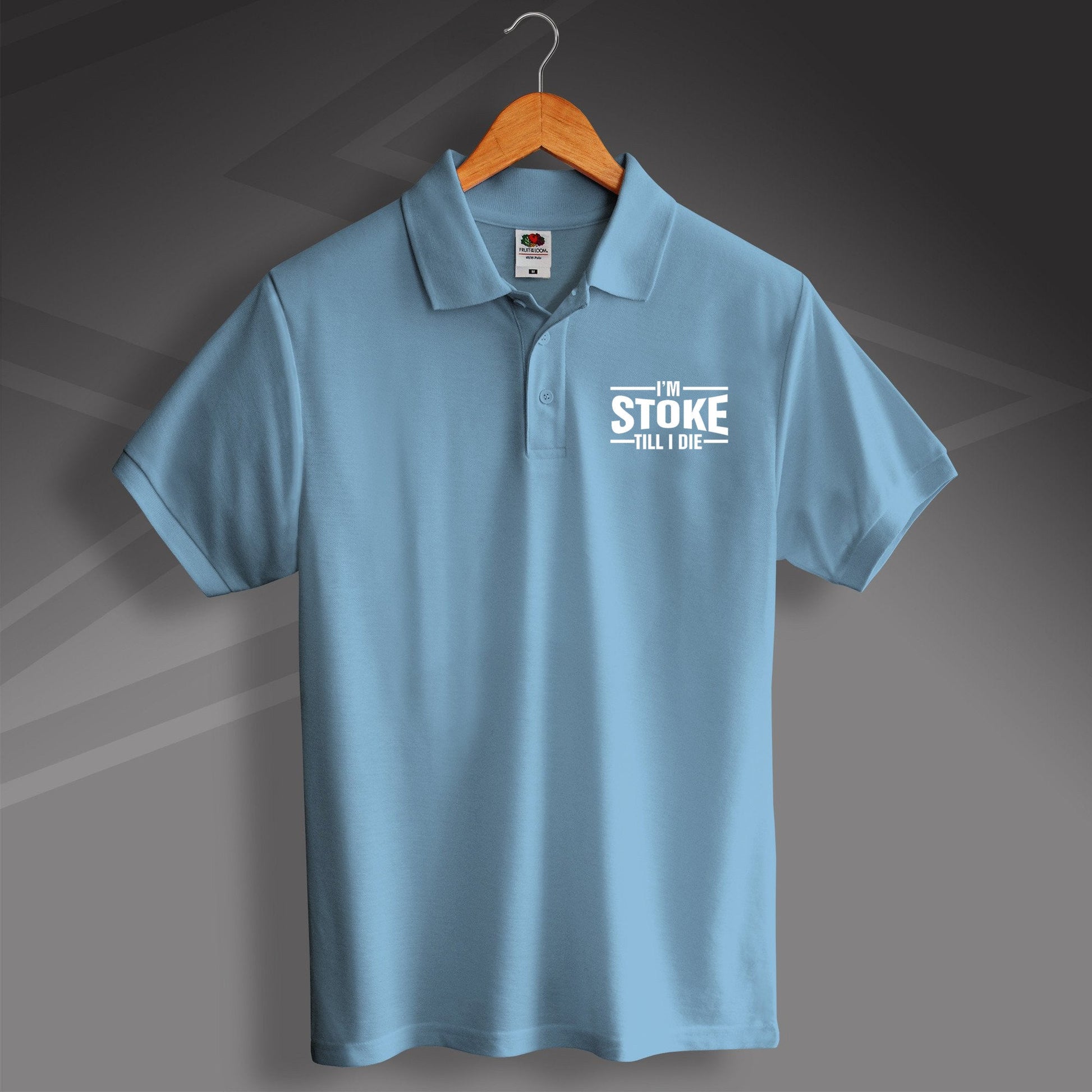 Embroidered Stoke Polo Shirt