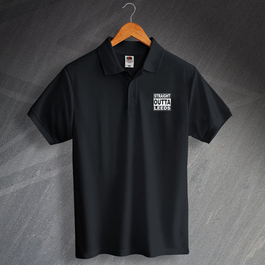 Straight Outta Leeds Polo Shirt