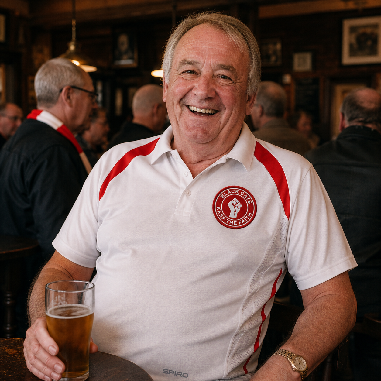 Sunderland Fans Football Polo Shirt