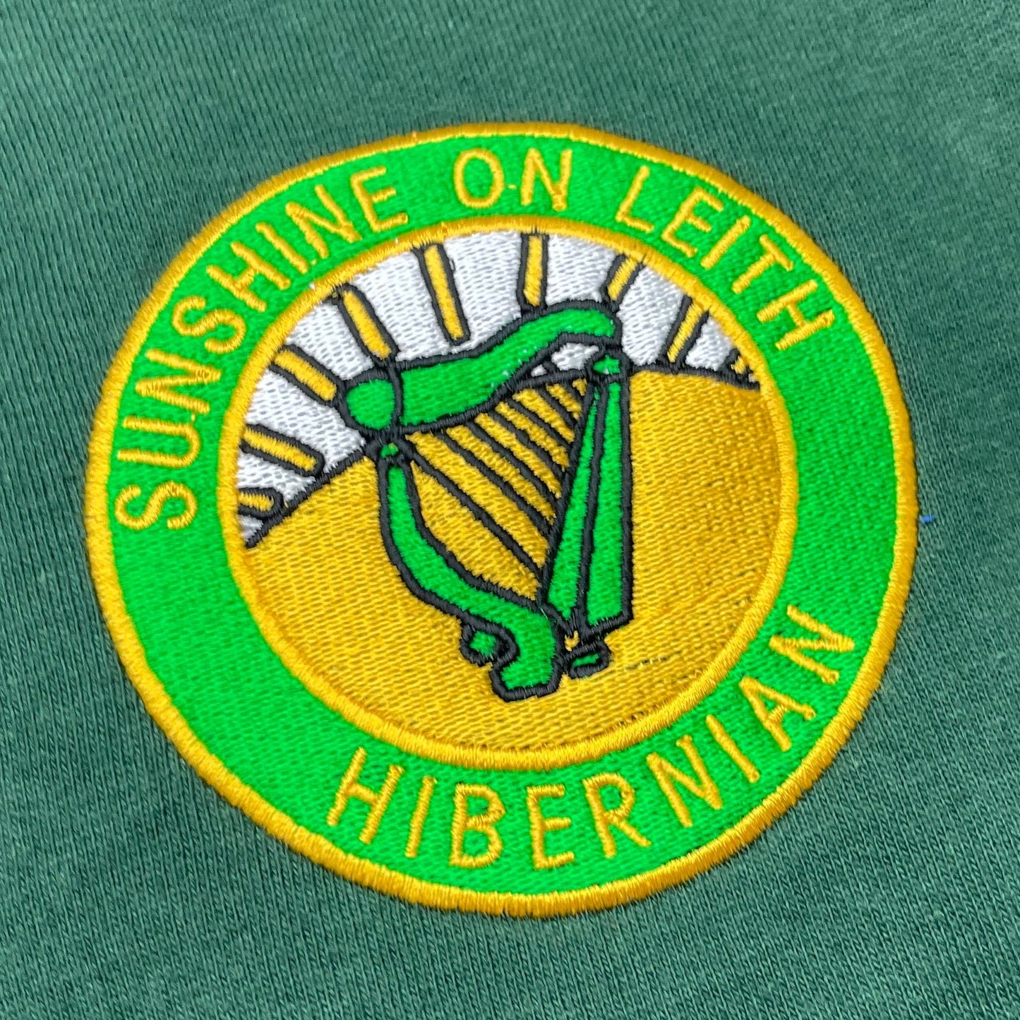 Sunshine on Leith Embroidered Polo Shirt