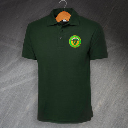 Sunshine on Leith Embroidered Polo Shirt