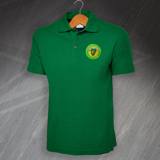 Sunshine on Leith Embroidered Polo Shirt