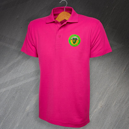 Sunshine on Leith Embroidered Polo Shirt