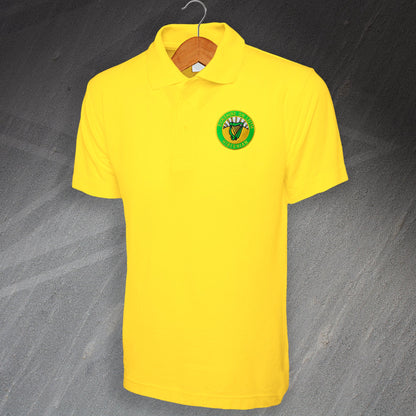 Sunshine on Leith Embroidered Polo Shirt