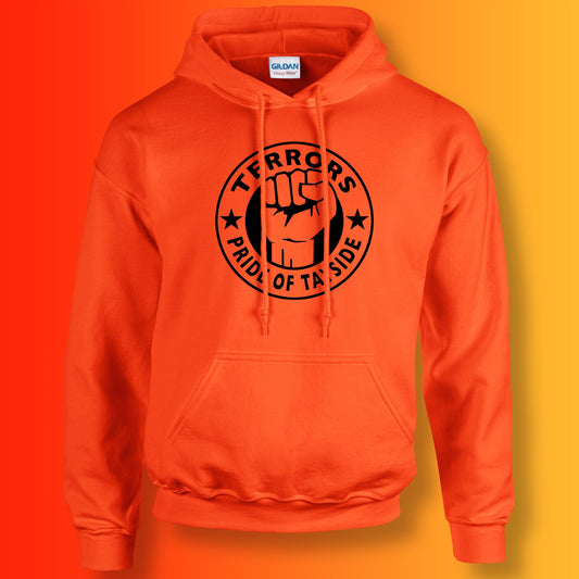 Terrors Hoodie with The Pride of Tayside Design Orange