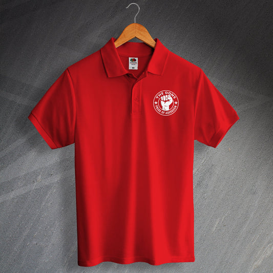 Aberdeen Printed Football Polo Shirt