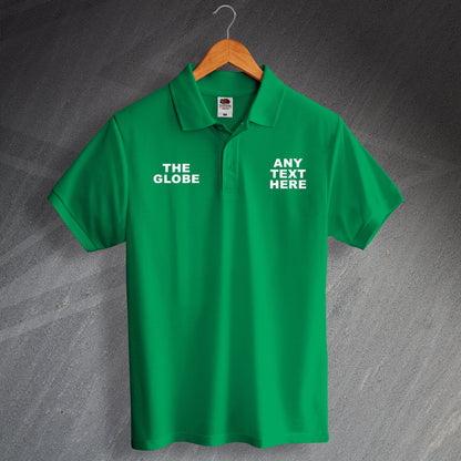 Personalised The Globe Polo Shirt