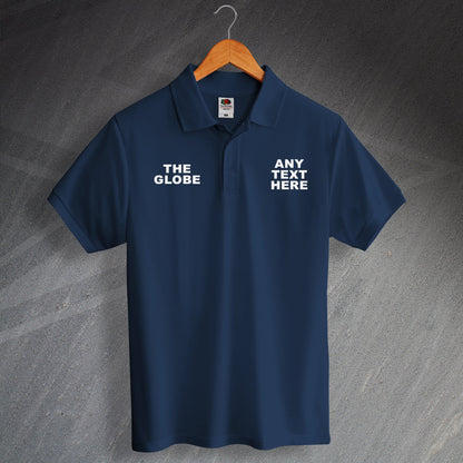 Personalised The Globe Polo Shirt